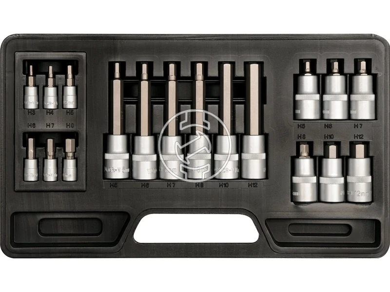 Kép: Yato dugokulcs keszlet HEX 3-12 mm 18 reszes.webp