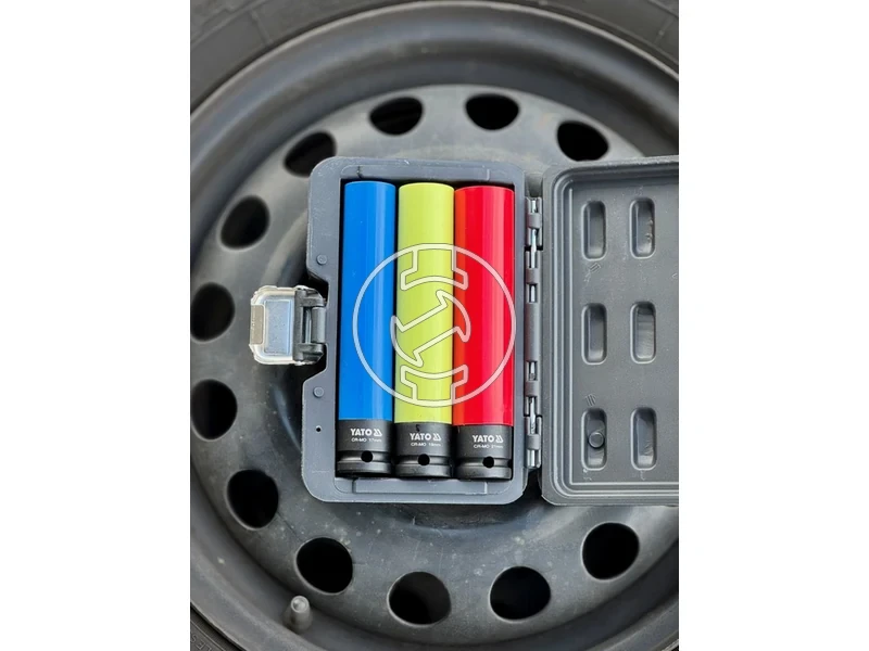Kép: Yato dugokulcs keszlet kerekanyahoz 3 reszes 171921 mm.webp
