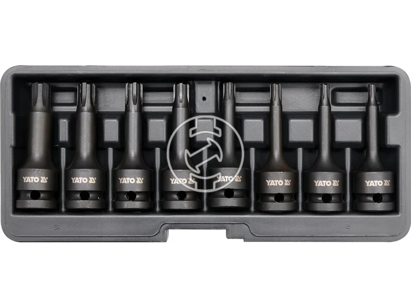 Kép: Yato dugokulcs keszlet ribe 12 inch 8 reszes.webp