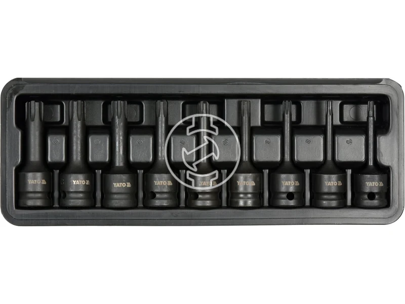Kép: Yato dugokulcs keszlet ribe 12 inch 9 reszes.webp