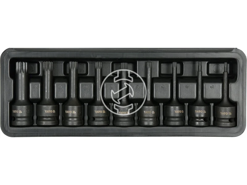 Kép: Yato dugokulcs keszlet spline 12 inch 9 reszes.webp