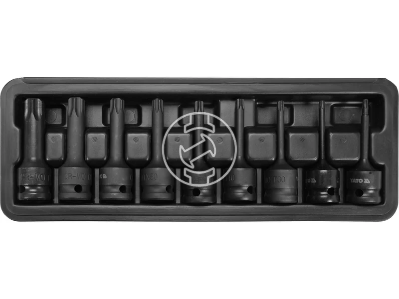 Kép: Yato dugokulcs keszlet torx 12 inch 9 reszes.webp
