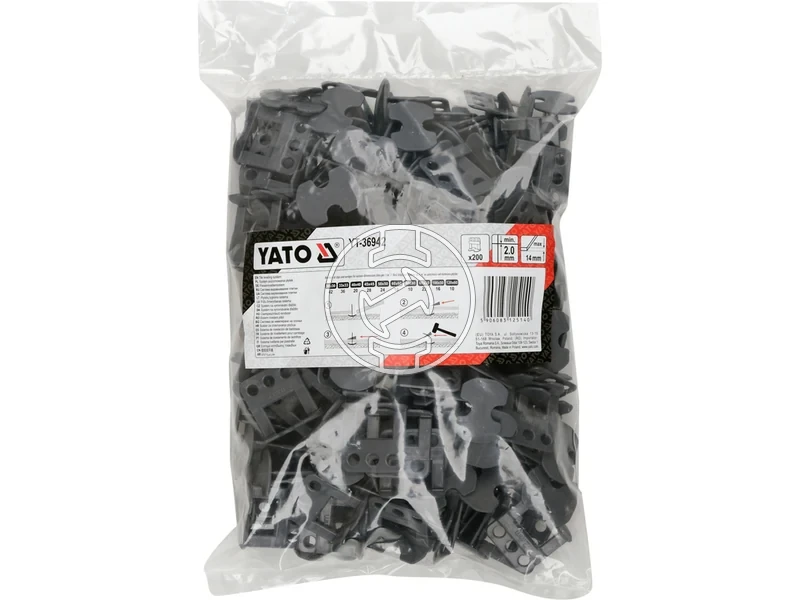 Kép: Yato ekes lapszintezo kapu 2-14 mm200 db.webp