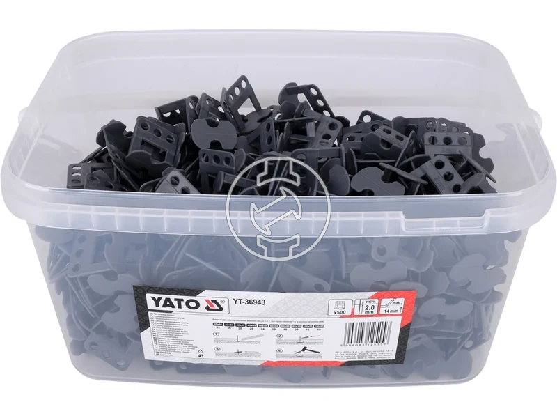 Kép: Yato ekes lapszintezo kapu 2-14 mm500 db.webp