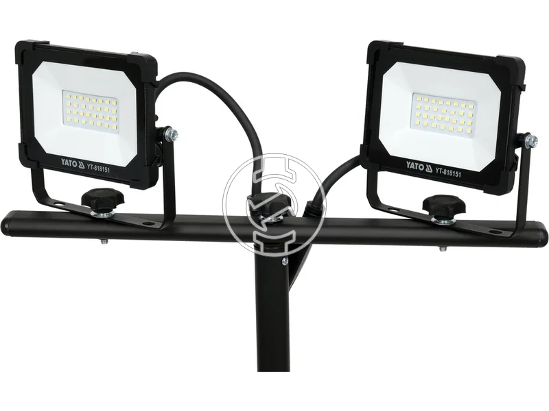 Kép: YATO Elektromos allvanyos LED dupla reflektor 3800 lm 2x20W.webp