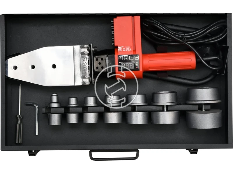 Kép: YATO Elektromos muanyagcso hegeszto 16-63 mm 0-300 C 850 W.webp