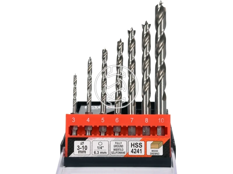 Kép: Yato fafuro keszlet 3-10 mm 7 reszes.webp