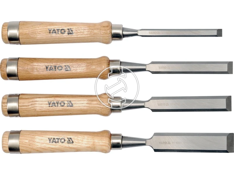 Kép: YATO Faveso keszlet 4 reszes fa nyellel 10-16-20-25 mm.webp