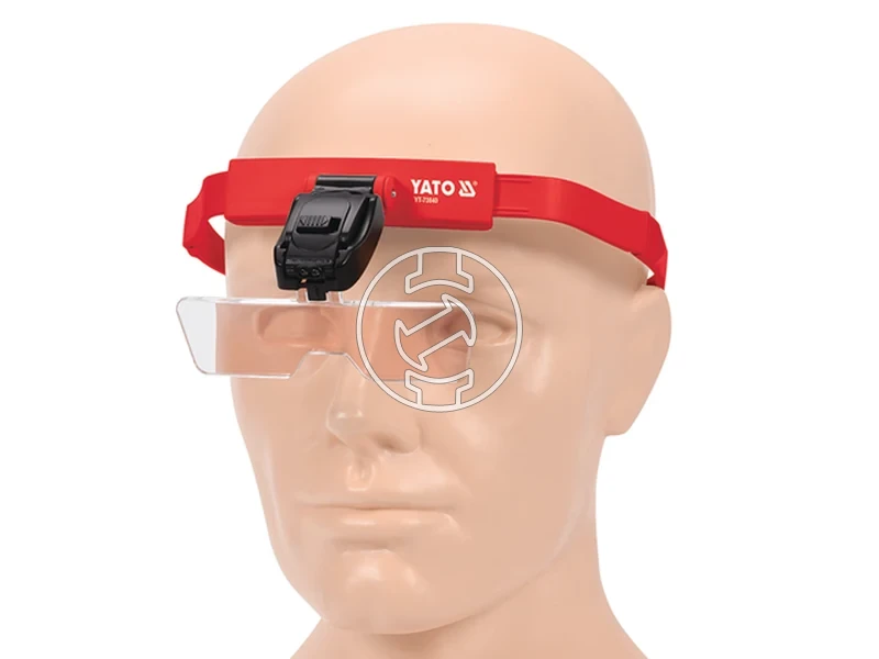 Kép: YATO Fejpantos nagyito LED vilagitassal 1 x - 35 x.webp