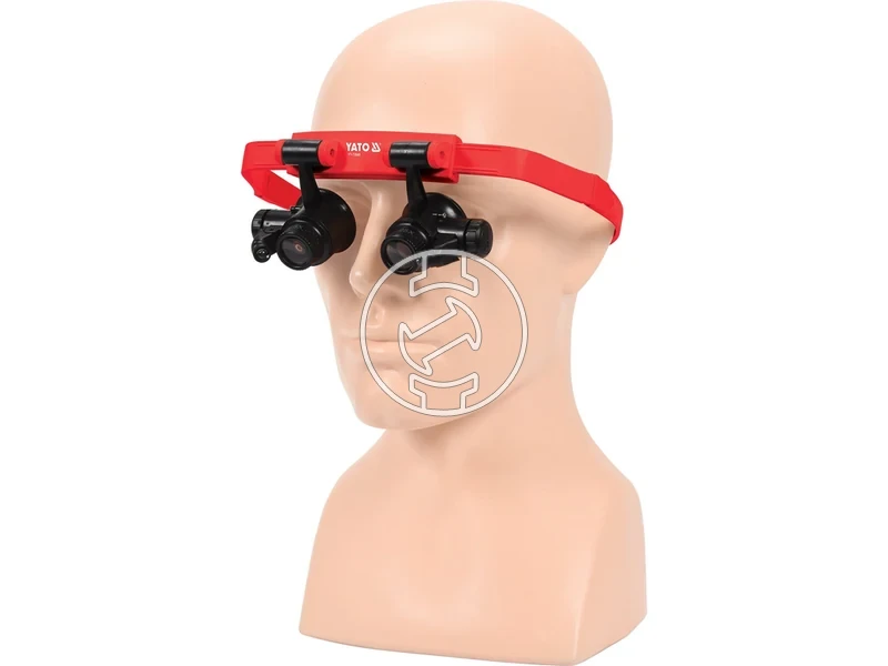 Kép: YATO Fejpantos nagyito LED vilagitassal 10 x - 25 x.webp