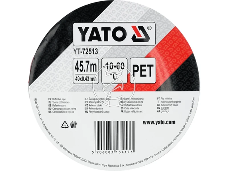 Kép: Yato fenyvisszavero szalag 49 mm x 457 m_2.webp