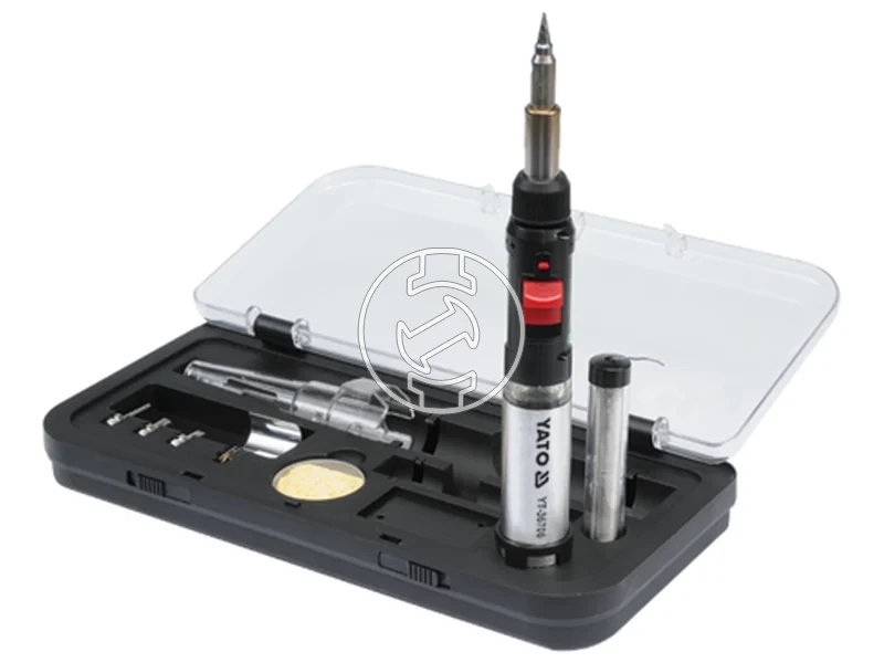 Kép: YATO forrasztopaka keszlet 7 reszes butan gaz uzemu gaz nelkul Piezo.webp