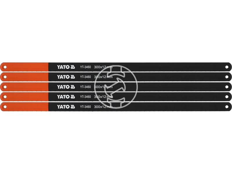 Kép: Yato fureszlap kezi fureszhez 12 x 300 x 065 mm 24 TPI 5 db.webp