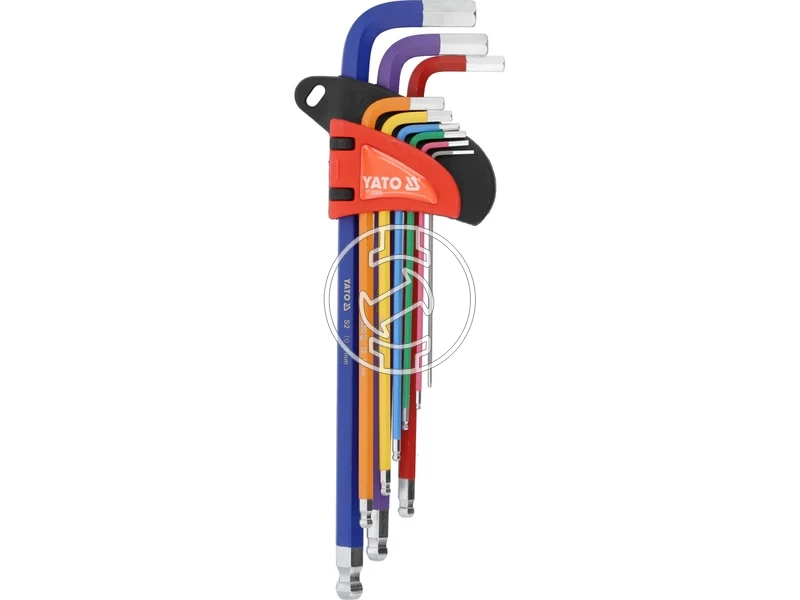 Kép: Yato gombvegu imbuszkulcs keszlet 15-10 mm 9 reszes.webp