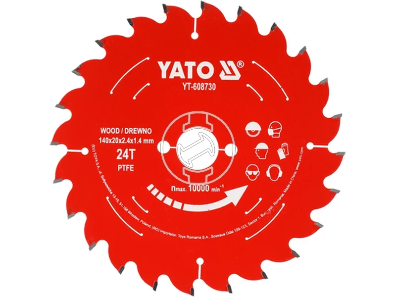 Kép: Yato GRD 140x20x24 fog_0.webp