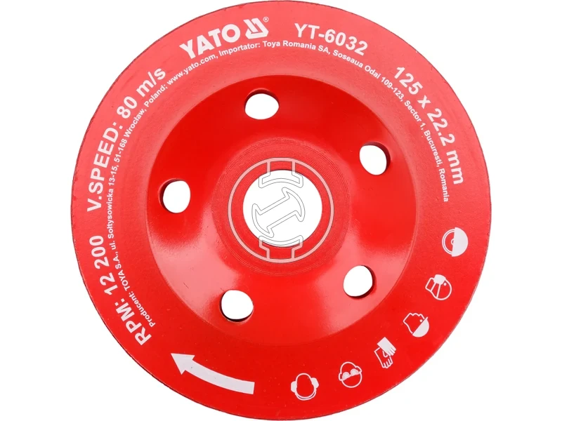 Kép: Yato gyemant csiszolotarcsa 125x2223 mm.webp