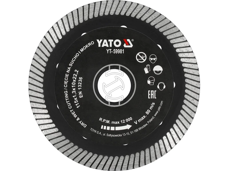 Kép: Yato gyemant vagotarcsa 115 mm gresporcelan.webp