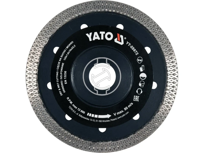 Kép: Yato gyemant vagotarcsa 125 mm keramiahoz.webp