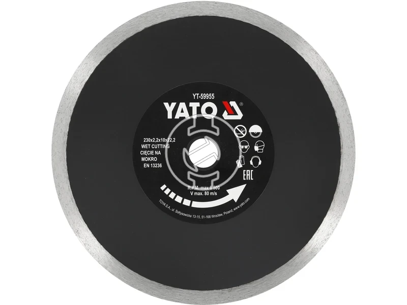 Kép: Yato gyemant vagotarcsa 230 mm csempehez.webp