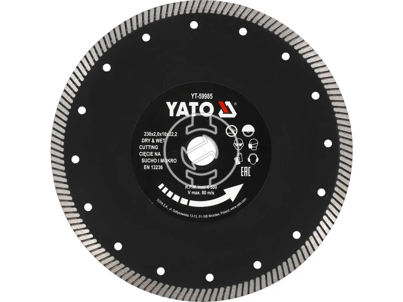Kép: Yato gyemant vagotarcsa 230 mm gresporcelan.webp
