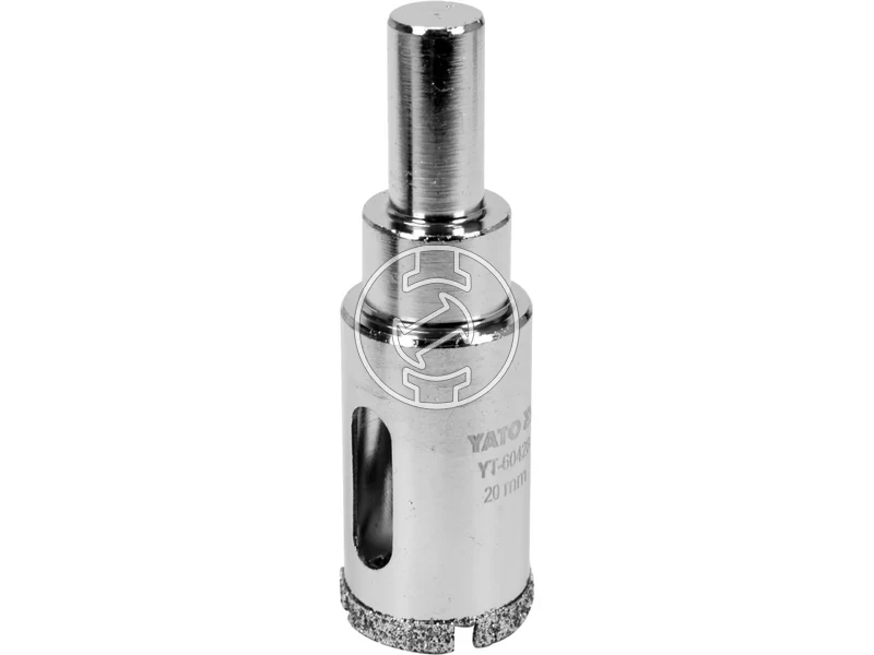 Kép: Yato gyemantfurokorona furogephez 20 mm keramiacsempe.webp