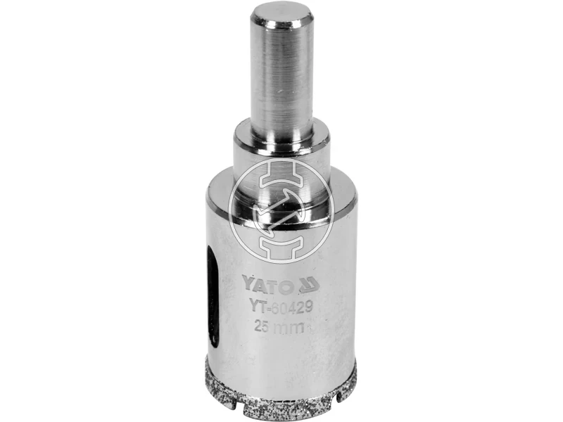 Kép: Yato gyemantfurokorona furogephez 25 mm keramiacsempe.webp