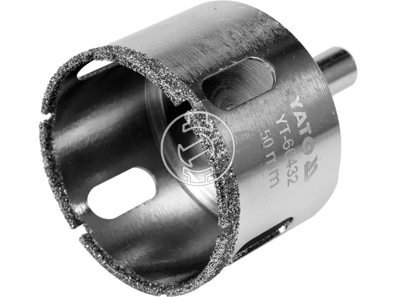 Kép: Yato gyemantfurokorona furogephez 50 mm keramiacsempe.webp