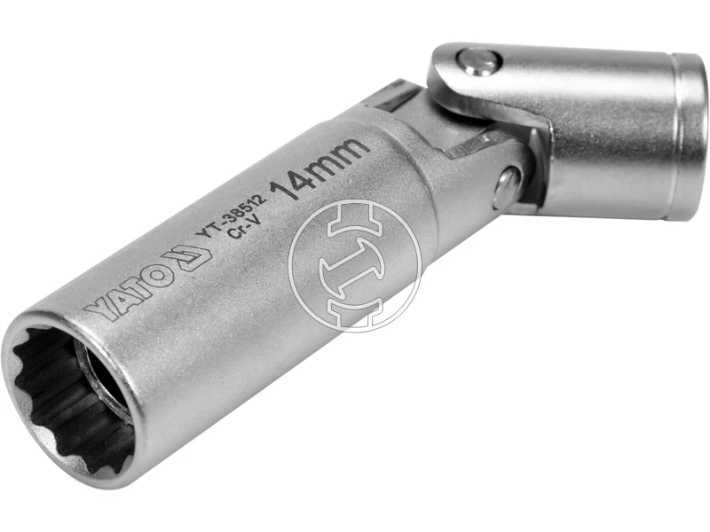 Kép: Yato gyertyakulcs 14 mm x 38 inch.webp
