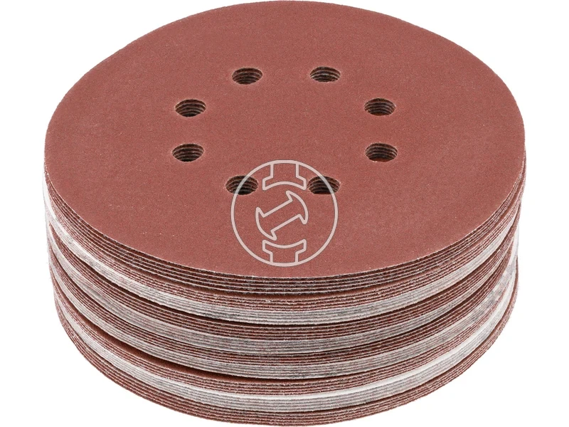 Kép: Yato hartie abraziva excentric cu velcro 150 mm P150 50 buc.webp