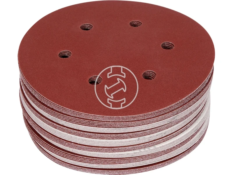 Kép: Yato hartie abraziva excentric cu velcro 150 mm P180 50 buc.webp