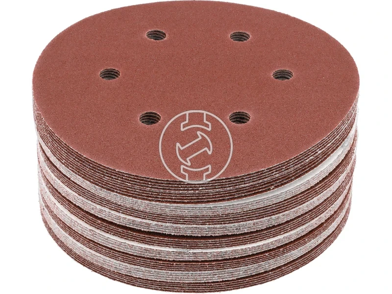 Kép: Yato hartie abraziva excentric cu velcro 150 mm P80 50 buc.webp