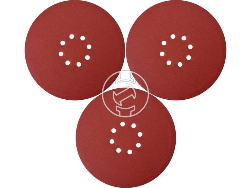 Kép: Yato hartie abraziva excentric cu velcro 225 mm P150 3 buc.webp