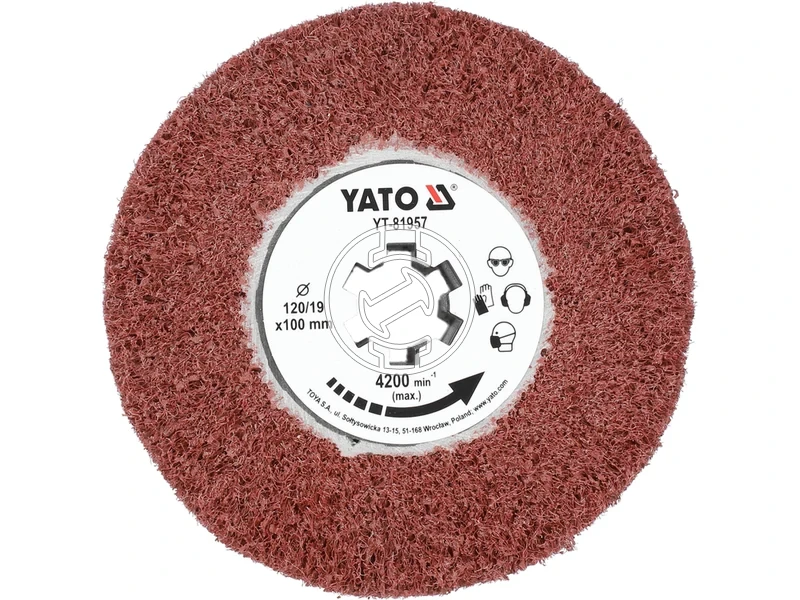Kép: Yato hengeres csiszolokefe 120x100x19 mm P120.webp