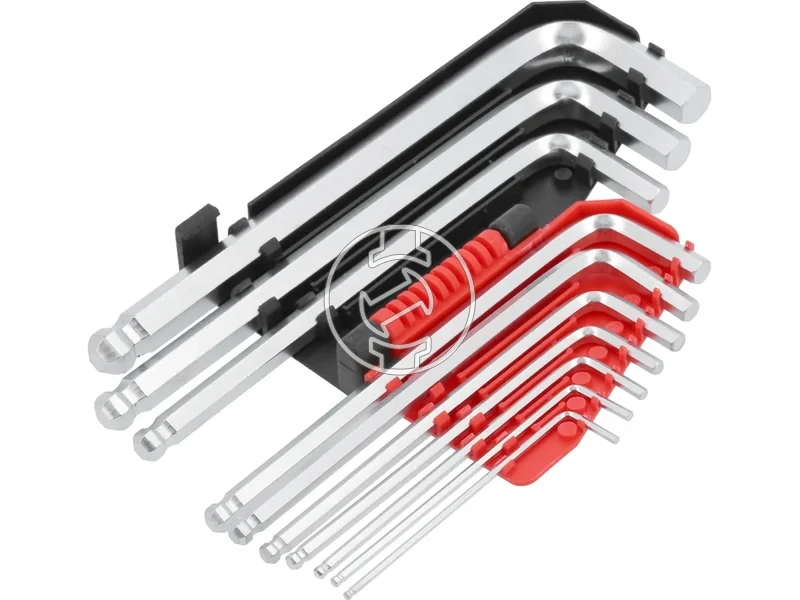 Kép: Yato HEX KULCS KESZLET W. BALL 10 DB 2-12MM.webp