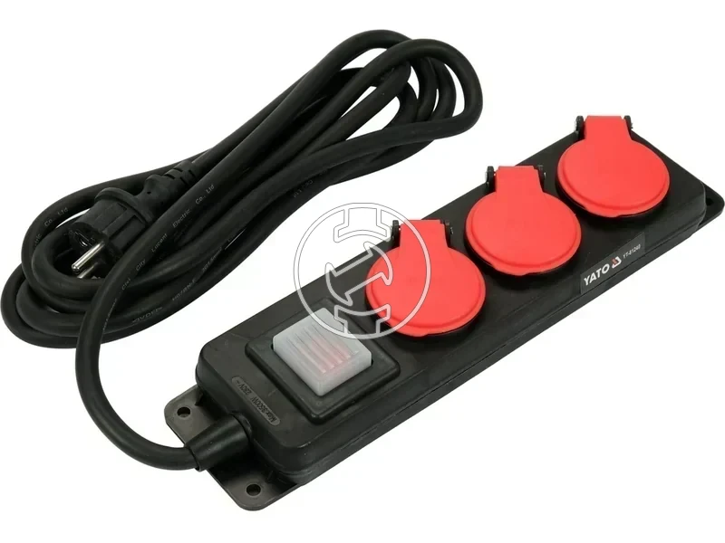 Kép: Yato hosszabbitokabel 3 aljzat 3 m_1.webp