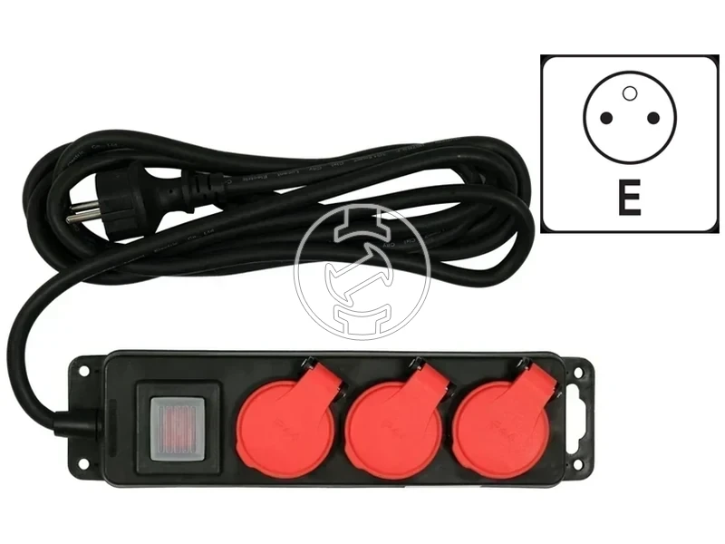 Kép: Yato hosszabbitokabel 3 m  15 mm2  230 V_0.webp