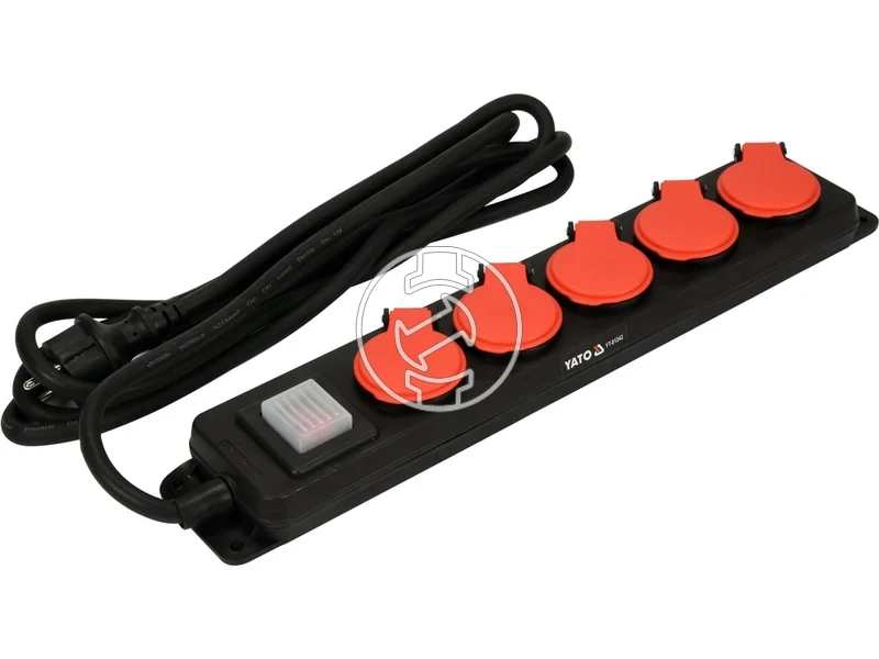 Kép: Yato hosszabbitokabel 5 aljzat 3 m.webp