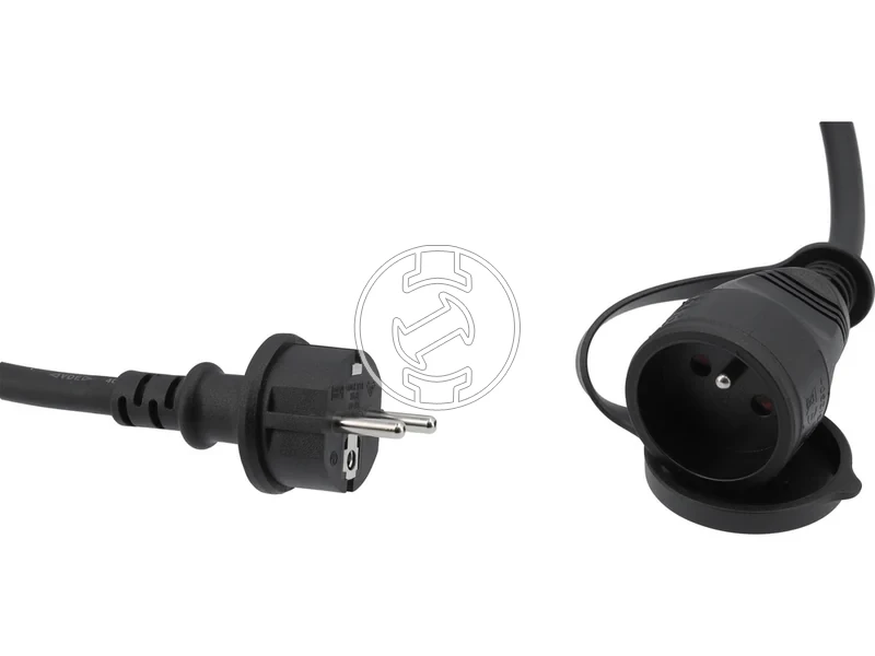 Kép: Yato hosszabbitokabel fekete 10 m.webp