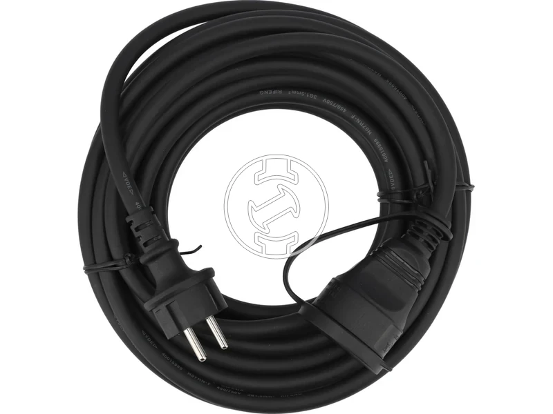 Kép: Yato hosszabbitokabel fekete 10 m.webp