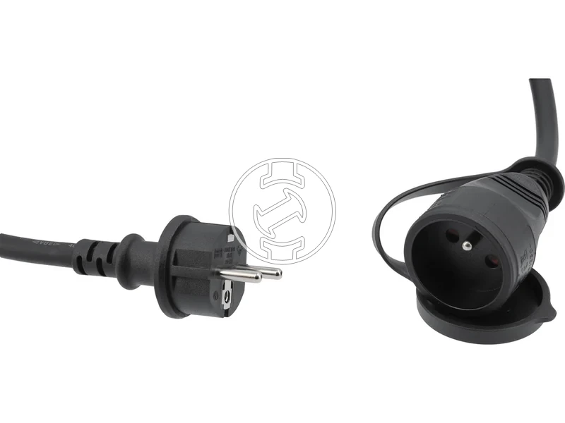 Kép: Yato hosszabbitokabel fekete 20 m.webp