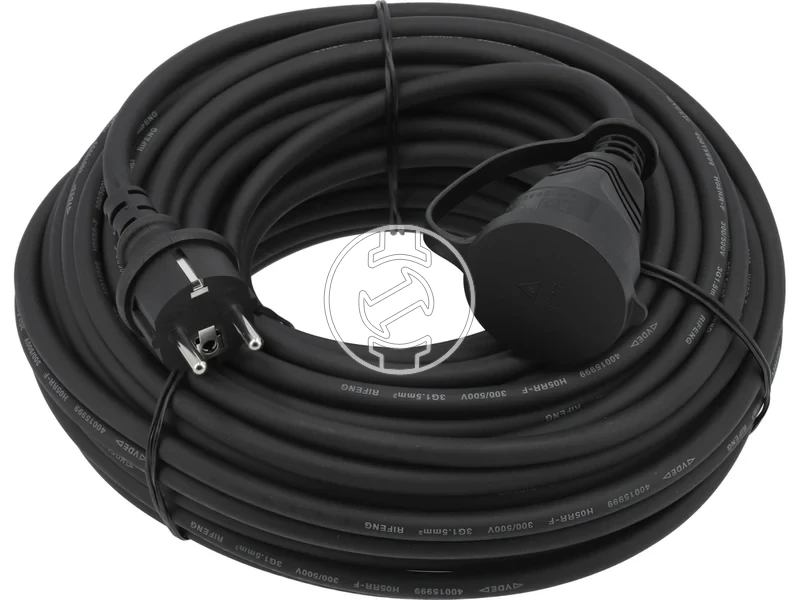 Kép: Yato hosszabbitokabel fekete 30 m.webp