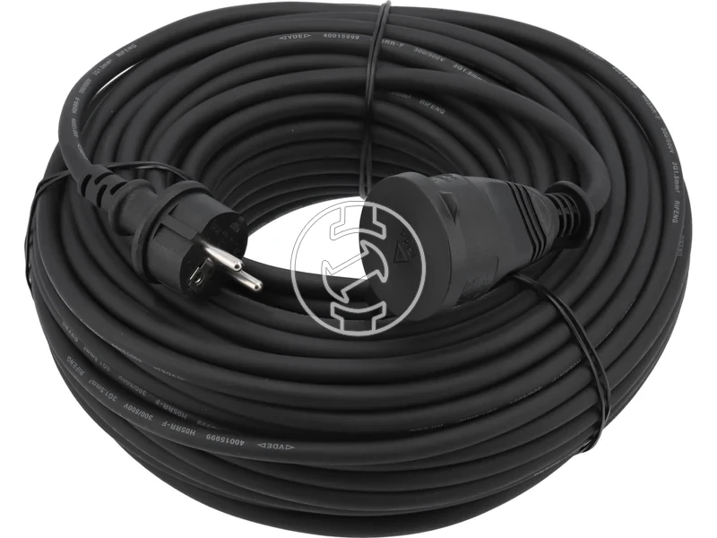 Kép: Yato hosszabbitokabel fekete 40 m.webp