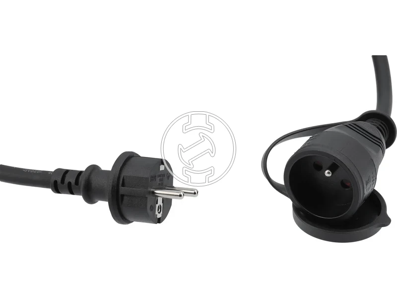 Kép: Yato hosszabbitokabel fekete 40 m.webp