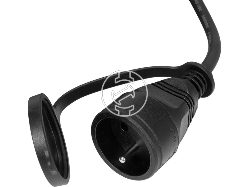 Kép: Yato hosszabbitokabel fekete 5 m.webp