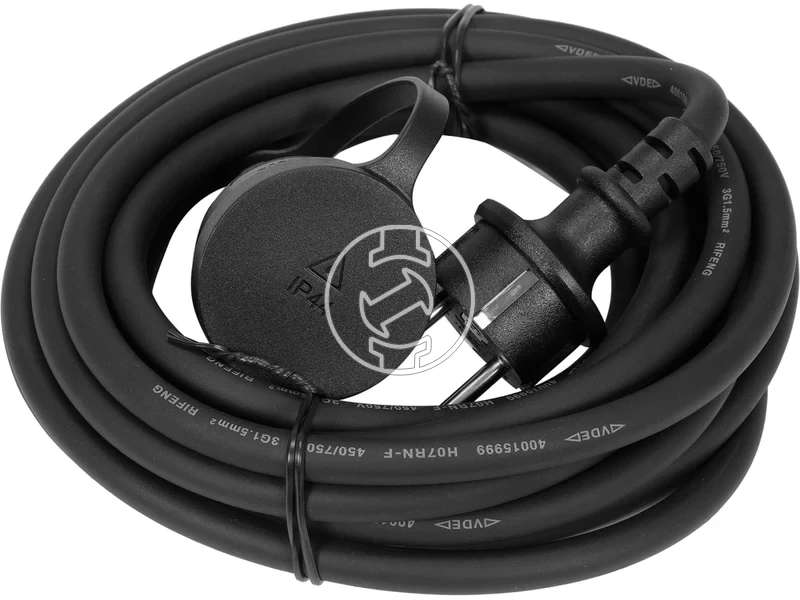 Kép: Yato hosszabbitokabel fekete 5 m.webp