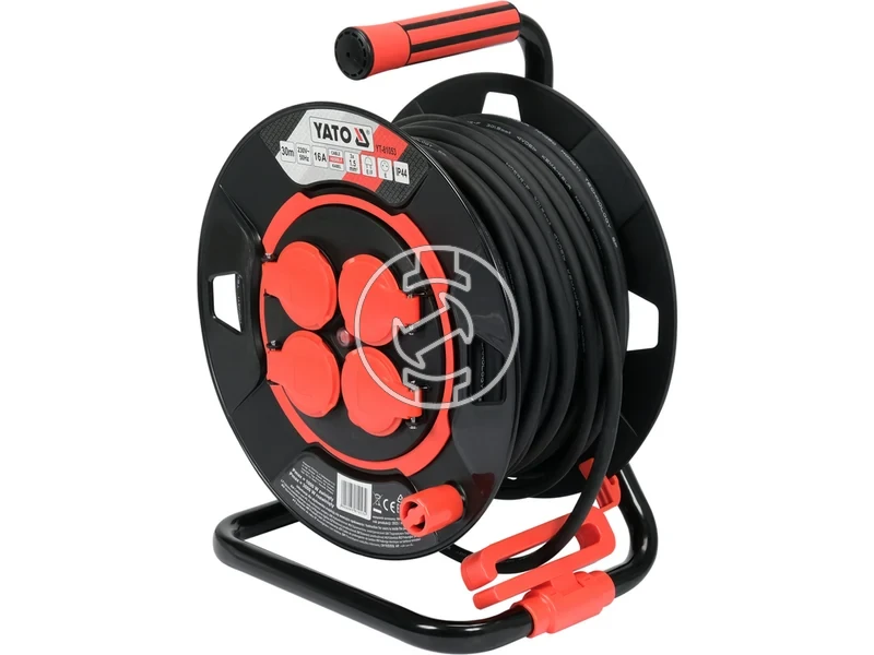Kép: YATO Hosszabito kabeldob 3x15 mm IP 44 30m.webp