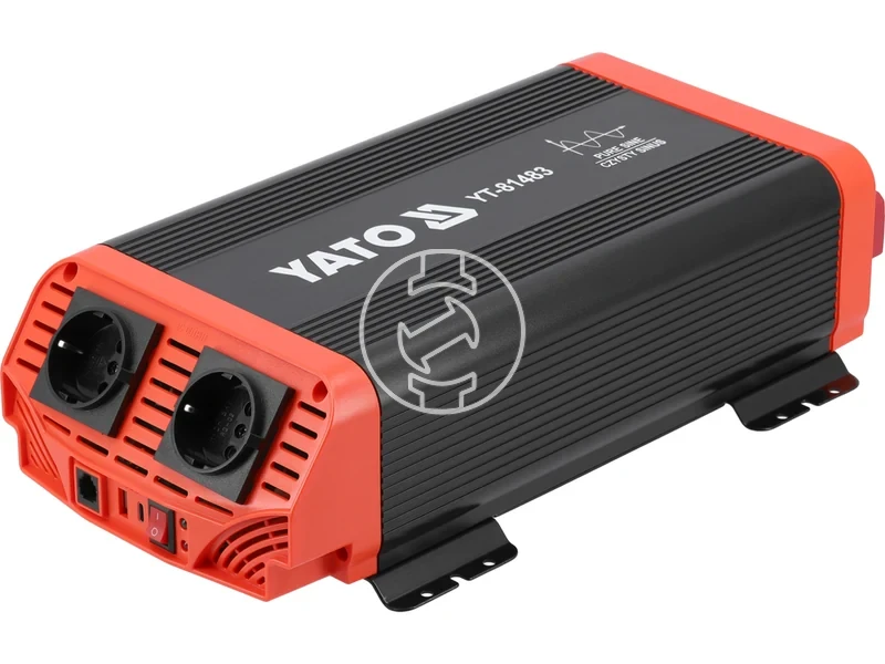 Kép: YATO Inverter 12 V 230 V max 1000 W.webp