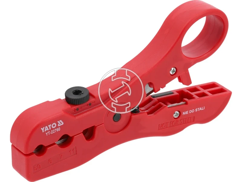 Kép: Yato kabelcsupaszito RG59 RG6 RG7 RG11.webp