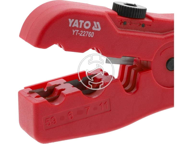 Kép: Yato kabelcsupaszito RG59 RG6 RG7 RG11.webp