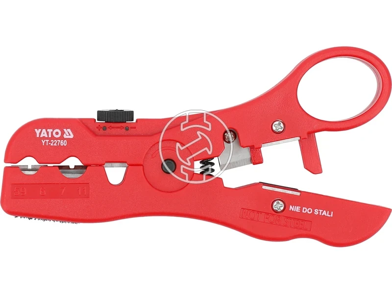 Kép: Yato kabelcsupaszito RG59 RG6 RG7 RG11.webp